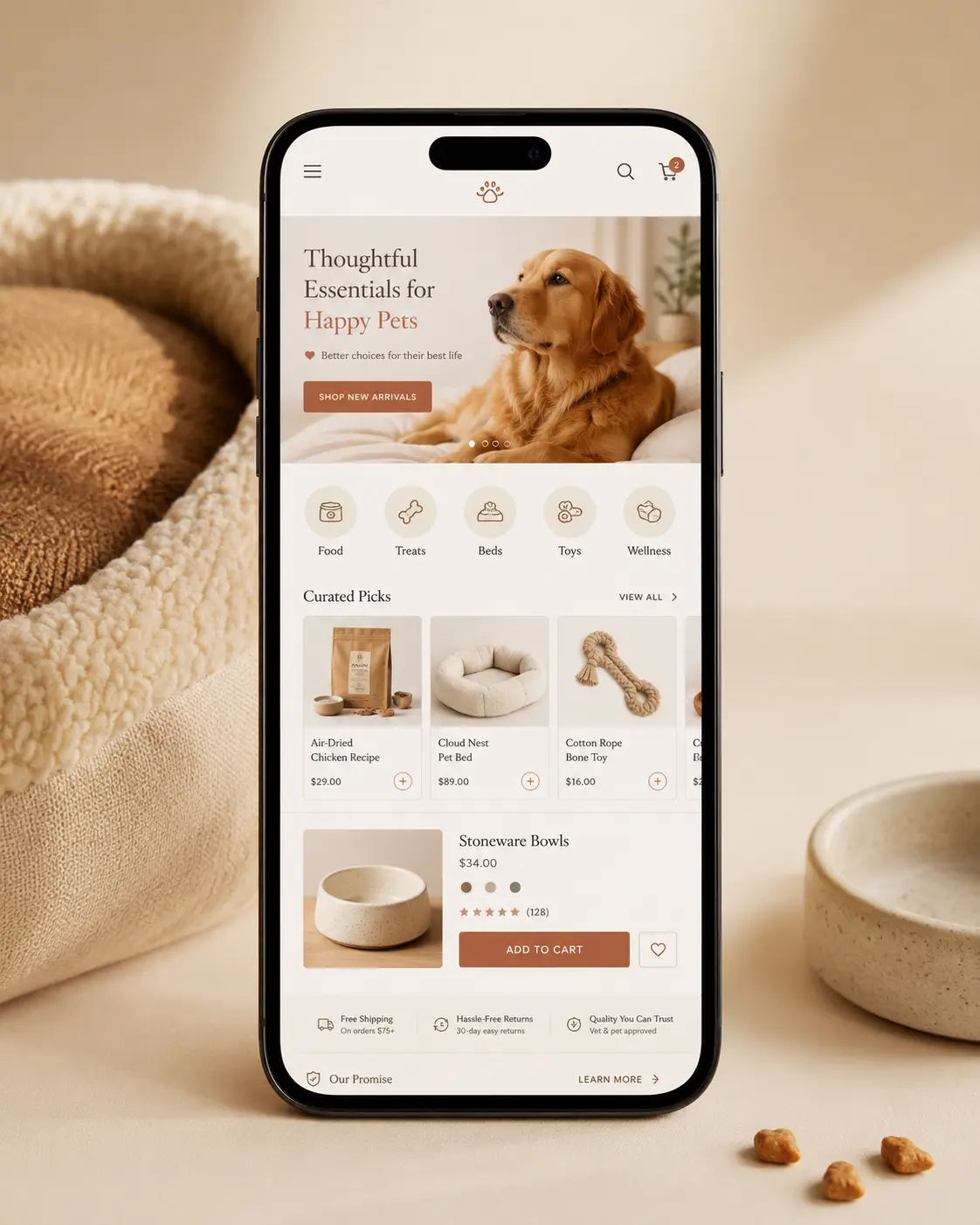 Pet mobile shop concept